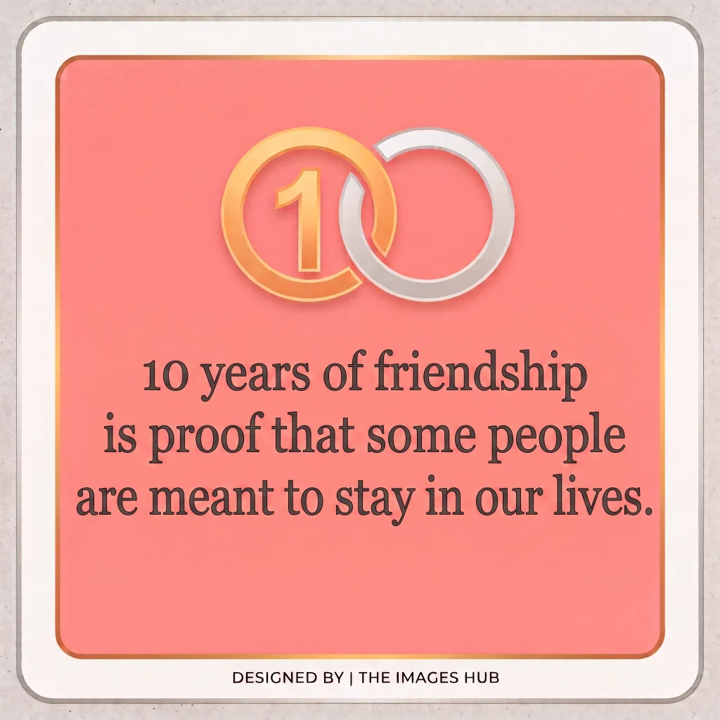 A decade of laughter and unforgettable memories shared with a best friend