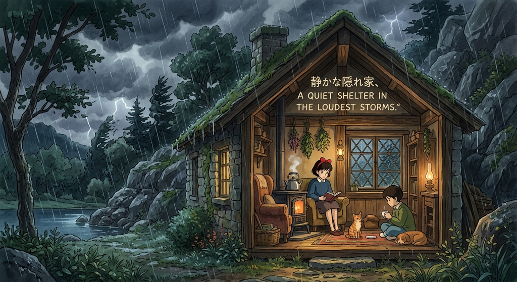 A quiet shelter in the loudest storms