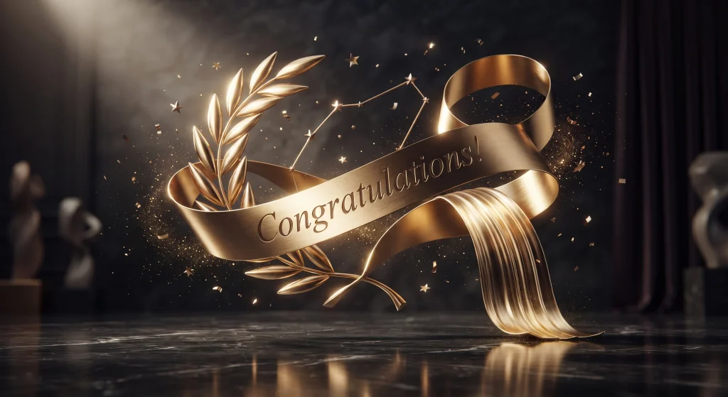 congratulations status