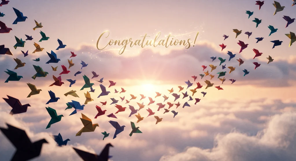 creative congratulations wishes