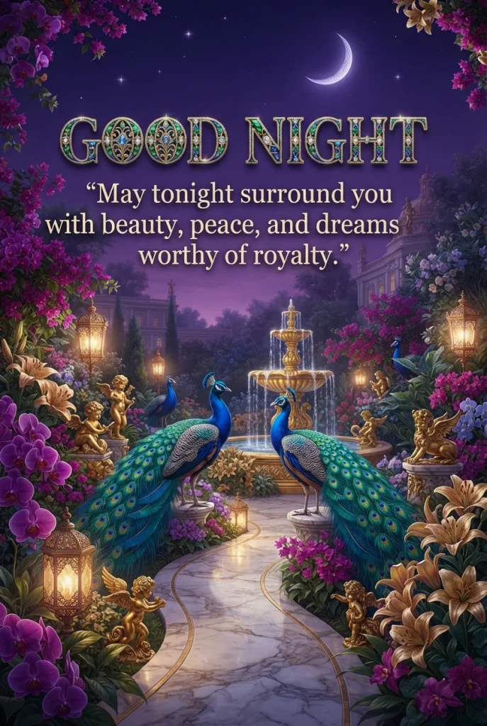 good night greeting images