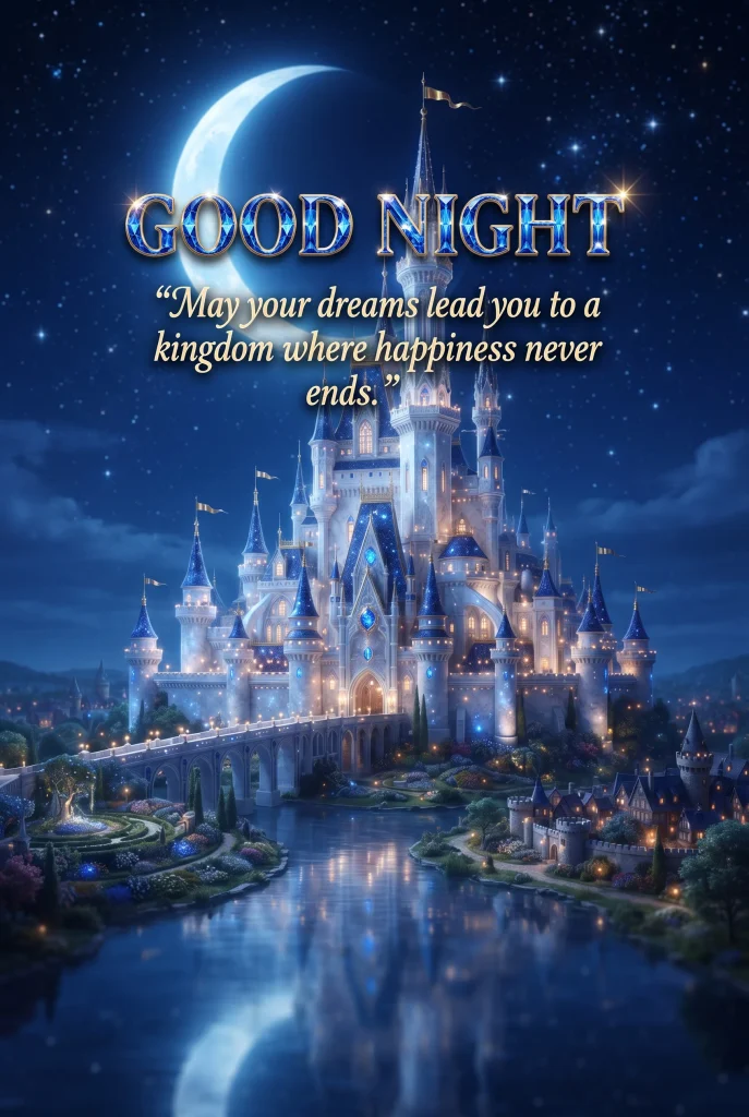 good night lovely image