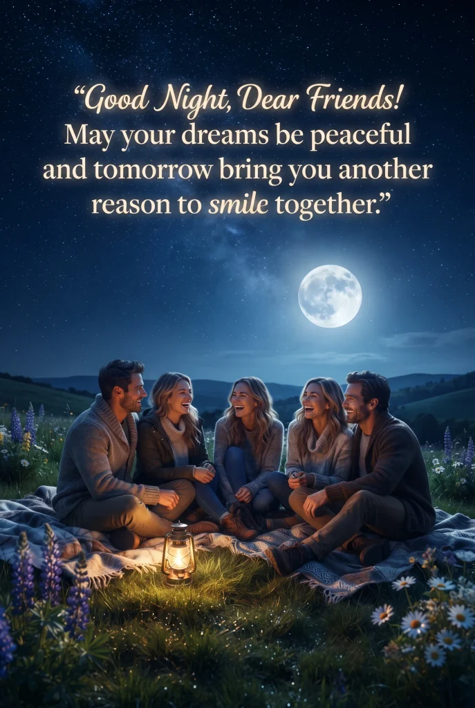 Funny Good Night Wishes for Friends