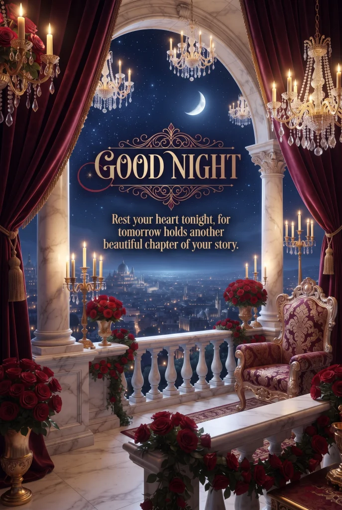 good night wishes photo