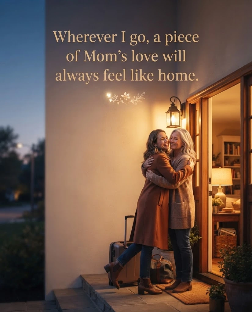Beautiful quotes for mom with an elegant mother surrounded by white flowers
