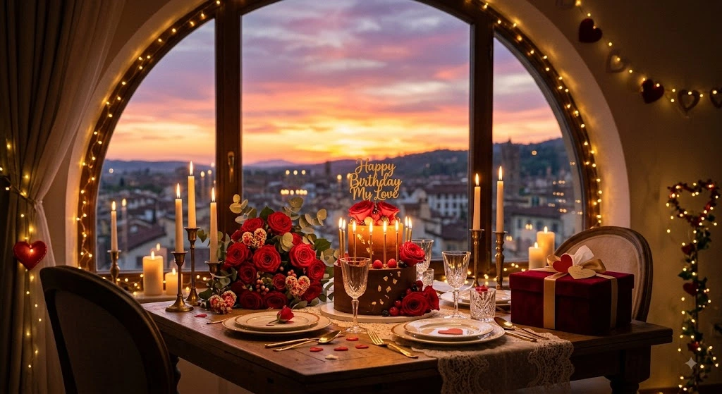 romantic birthday wishes images