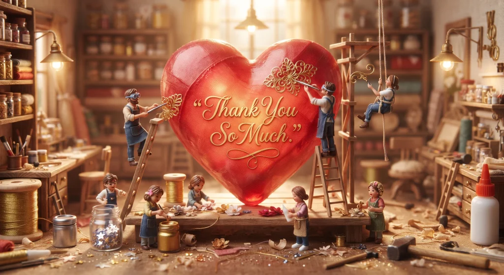 thank you for being my love