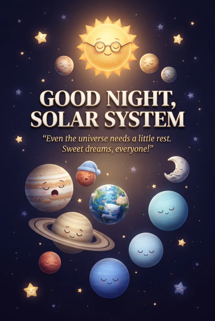 universe good night images
