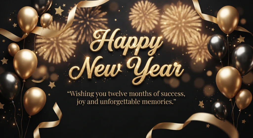 a happy new year wishes