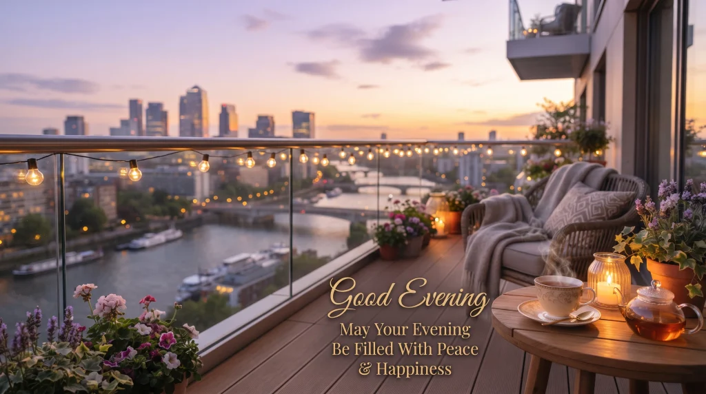 cool evening sms