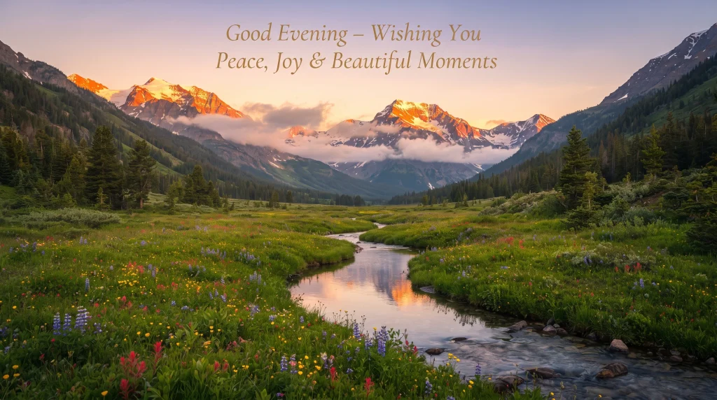 cute good evening