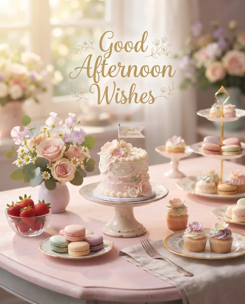 good afternoon inspirational wishes