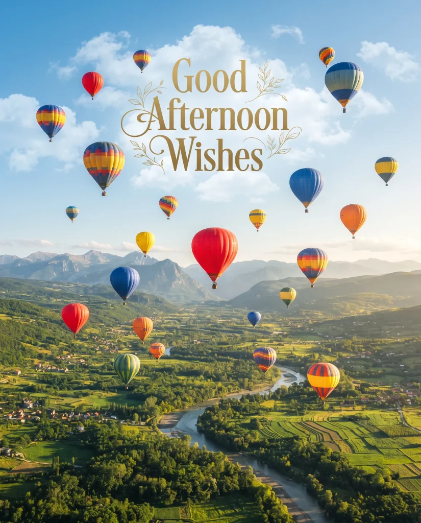 good afternoon love wishes