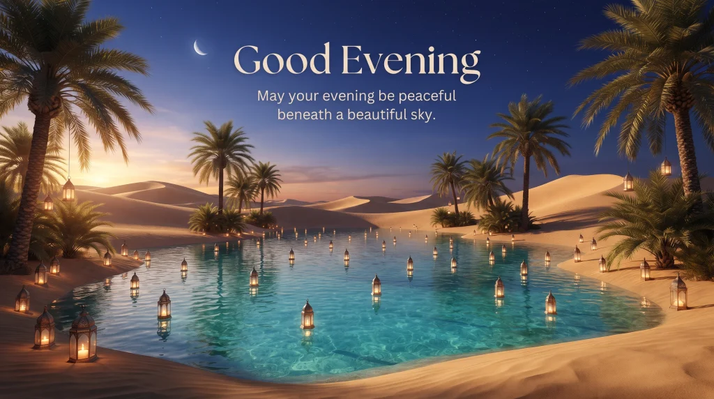 good evening message