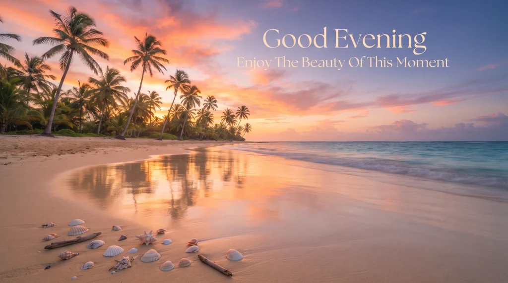 good evening message for a friend