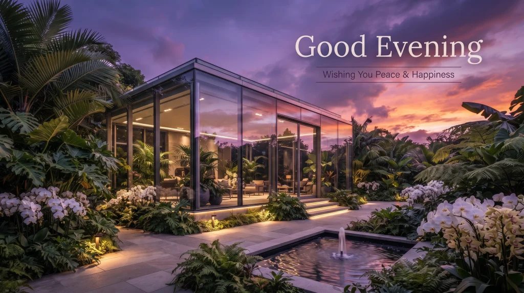 good evening message friend