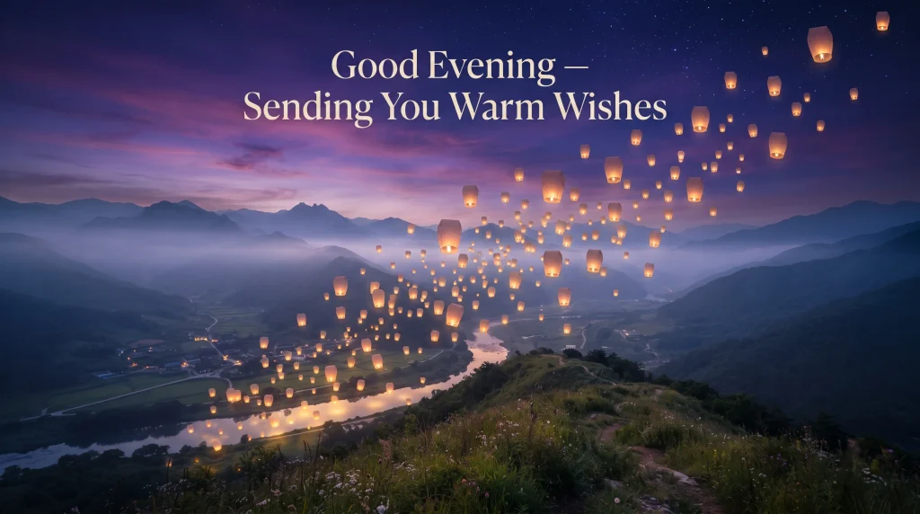good evening my friends