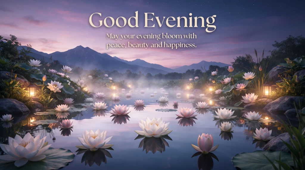 good evening wish