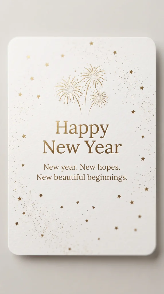 what to say at new years